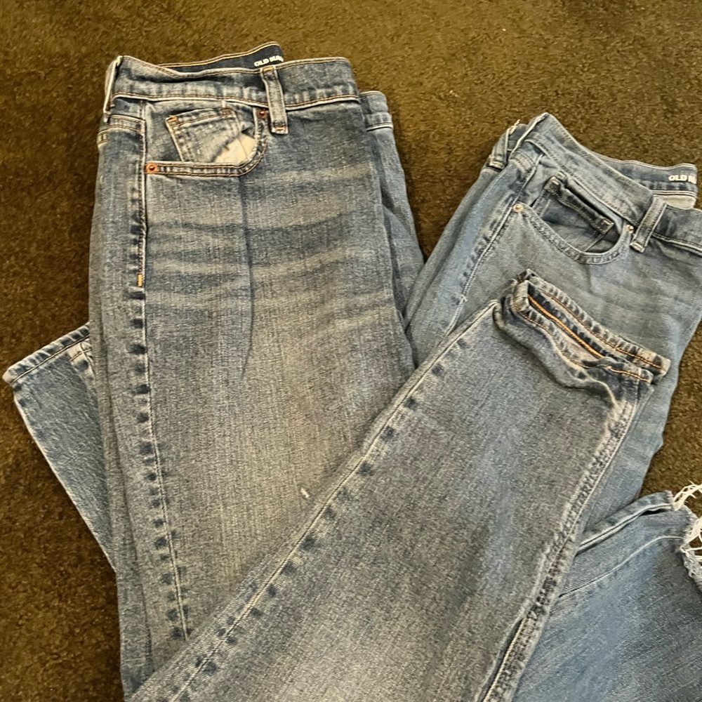 Old Navy Women's Blue Jeans - Picture 4 of 6